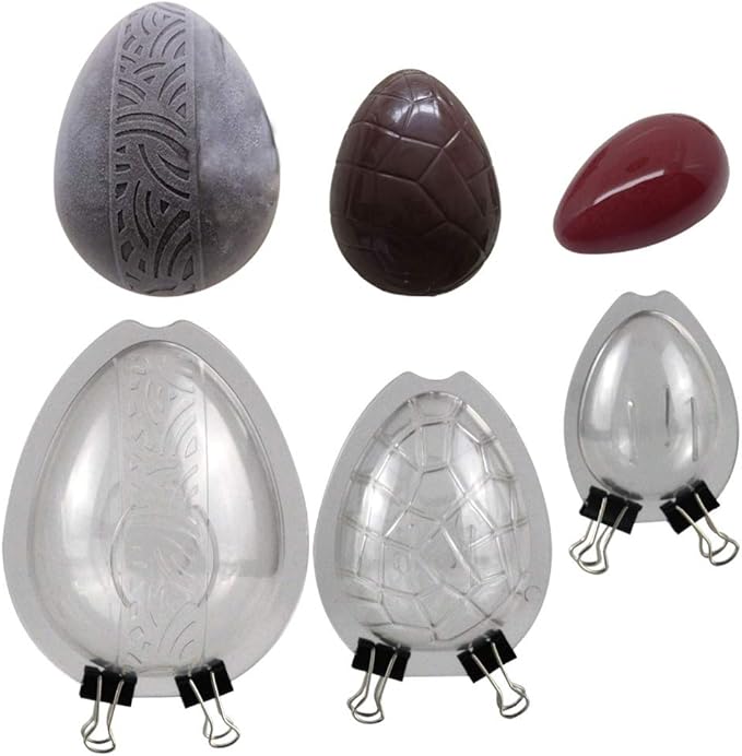 TUKE Silicone Chocolate Molds Dragon Silicone Mold for Ice Cubes, Baking Mold for Chocolate, Candy, Jelly, Ice Cube,Cupcake Baking Mould, Muffin Pan (Egg)