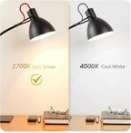 16 Pack ST19 Dimmable LED Edison Bulb, 5.5W (60W Equivalent), 500LM, CRI 95+, 2700K Soft White, E26 Medium Base, Vintage Filament, Clear Glass, Standard Type A Lamp, for Kitchen, Bathroom, Bedroom