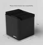 glacio Clear Ice Maker Set – Crystal Clear Ice Ball & Cube Molds for Whiskey and Cocktails | Dilution-Free Directional Freezing Design | Easy Removal