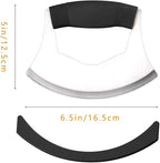 Mezzaluna Salad Chopper,Stainless Steel Mezzaluna Knife Razor Sharp Rocker Slicer with Protection Cover Vegetable Chopper Mincing Cutter for Pizza Cheese Onion Carrot Pepper Garlic