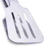 Premium 304 Stainless Steel Barbecue Turners, Heavy Duty Non-Stick BBQ Cooking Kitchen Tongs