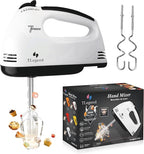 Hand Mixer Electric Handheld – 7 Speed Ultra Power Electric Mixer Handheld (White-Black)
