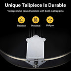 Donner A Style Mandolin Instrument Black Beginner Adult Acoustic Mandolin Musical Instrument Mahogany 8 String, Bundle With Tuner String Bag Guitar Picks, DML-100B