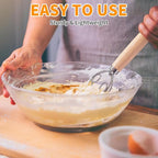 ALLTOP Danish Dough Whisk and Bread Lame Set - Dough Mixer and Bread Scoring Knife for Easy Mixing,Cuts - Essential Sourdough Making Tool for Novices & Expert Bakers
