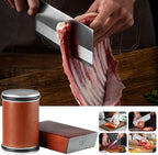 rolling knife sharpener, durable diamond grinding head, replacement grinding head, 15 degree and 20 degree sharpening bevel suitable for various kitchen knives