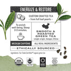 Numi Organic Green Tea Variety Pack, 18 Count Box (Pack of 3), 52 Tea Bags Total
