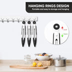 Small Silicone Tongs for Cooking,3 PCS 7-Inch Mini Serving Tong-600°F Heat Resistant Non Stick Stainless Steel Tong s with Silicone Tips Food Tong Cooking Tongs for Salad,Buffet Serving(Black)