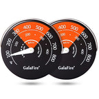 2PCS Wood Stove Thermometer Magnetic for Wood Burning Stove Burn Indicator for Gas Stoves Pellet Stove