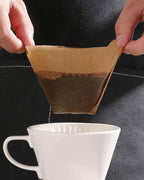 Natural Unbleached Coffee Filters, Size for 8-12 Cup Drip Coffee Makers, Cone Shape Design Prevents Leaks & Blowouts, Disposable for Pour Over & Automatic Machines