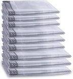 9-Pack Vacuum Storage Bags for Travel, Space Saver Compression Bags (No Pump Included)