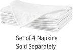 Newbridge Barcelona Luxury Damask Fabric Tablecloth, 60” Wide x 120” Oval, White, 100% Polyester, No Iron, Soil Resistant Dining Room, Party and Banquet Table Cover