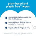 WaterWipes Sensitive+ Newborn & Baby Wipes, 3-In-1 Cleans, Cares, Protects, 99.9% Water, Unscented & Hypoallergenic, 1080 Count (18 Packs)