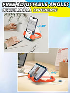 Stocking Stuffers for Teens Boys Girls Cell Phone Stand: Upgrade Adjustable Thumbs Up Lazy Phone Holder for Desk Fun Birthday Gifts for Grandma Adults Husband from Wife