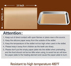 200PCS Thickened Precut Parchment Paper Sheets, 12×16 In Heavy Duty Non-Toxic & Unbleached Parchment Baking Paper for Baking, Grilling, Non-Stick & Comes in Convenient Packaging, Brown