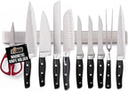 GORILLA GRIP Stainless Steel Magnetic Knife Holder for Wall, 24 Inch, Multi-Purpose Magnet Bar for Knives, Tools, Art Supplies, Heavy Duty Strip Holds Up to 6 lbs, Kitchen Organizer, Drilling Required