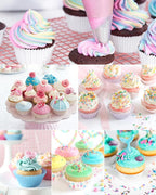 18/21/24 Inch Extra Large Piping Bags Disposable, 100 Pieces Icing Bags, Tipless Piping Bags, Thickened Pastry Bags, Non-Slip & Anti-Burst, Frosting Piping Bags for Cakes Cookies Decoration