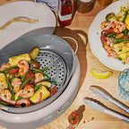 Beautiful 10-in-1 6Qt Electric Multi-Cooker with 7 Presets,Oven-Safe Pot & Lid,Sauté, Steam,Slow Cook,Slow Cooker, Simmer,Rice & More,Touch Display,Dishwasher Safe,Serves Up to 7(Porcini Taupe)