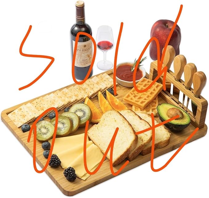 Cutting Board Wood Chopping Board Double Sided Charcuterie Boards Serving Board Kitchen Essential House Warming Hostess Host Gift Serving Tray for Christmas Wedding Birthday Anniversary Coral Red