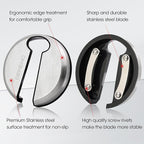 Beneno Multifunctional Wine Bottle Opener Gift Set - Wing Corkscrew, Foil Cutter, Vacuum Stopper & Aerator Pourer, Perfect for Wine Lovers Man Woman, Silver Set