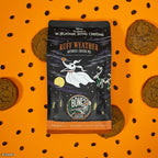 Bones Coffee Company The Nightmare Before Christmas Ruff Weather Flavored Coffee Beans, Whole Bean Coffee Medium Roast Low Acid, Oatmeal Creampie Flavor (12 oz)