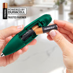 Zulay Kitchen Powerful Milk Frother Wand With 4 AA Duracell Batteries - Ultra Fast Handheld Drink Mixer - Electric Whisk Foam Maker for Coffee, Lattes, Cappuccino, Matcha & Creamer