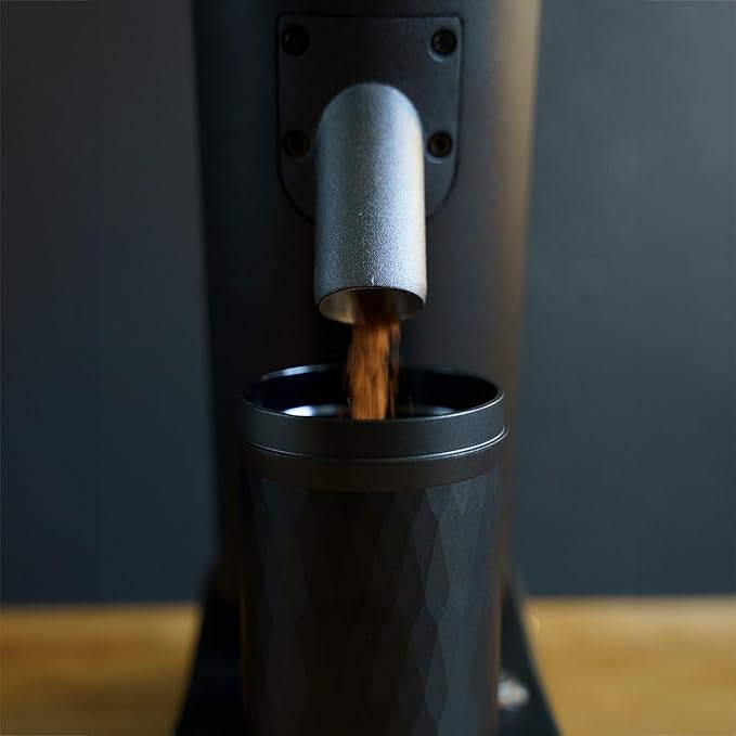 MiiCoffee D40+ Single Dose Coffee Grinder (Black)