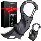 Stocking Stuffers for Men Christmas, Small Pocket Knife for Men Him Dad, Christmas Birthday Gifts, Box Cutter, EDC Gadget Keychain, Every Day Carry Folding Knife, Camping Fishing Hiking Multitool Gift