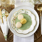 Kate Aspen Sage Green Party Decorations, Eucalyptus Floral Botanical Garden 62 Piece Plates and Napkins Party Supplies (16 Guests) Greenery Baby Shower Decorations & Bridal Shower Decor