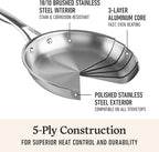 Premier Stainless Steel 13" Wok