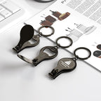 30pcs Personalized 4 in 1 Multi Function Bottle Opener, Nail Clipper, Wedding Favors Brewery, Private Customized, Black, Multitool Gifts for Men