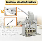 Manual Dough Divider Table Top Dough Dividing Machine 40PCS Dough Cutter Commercial Dough Dividing Machine Dough Baking Divider, 0.95oz-5.08oz, 40PCS