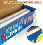 Superior Extra Heavy Duty Aluminum Foil 300 Sq Ft(15 In Wide) with about 30% More Thicker than Regular Heavy Duty Foil, Pack of 1