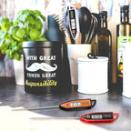 Digital Thermometer Food Meat Candy Water Immediate Read Thermometer for Kitchen Cooking(12 Pcs)