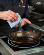 Matfer Bourgeat Black Carbon Steel Frying Pan, 14"