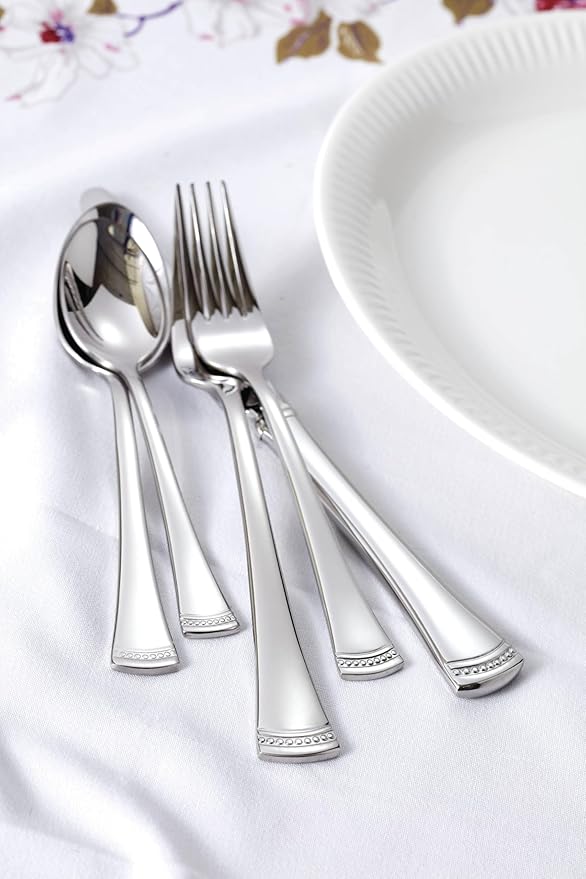 Lenox Portola 12-Piece Steak Knife Set, 3.60 LB, Metallic