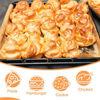KIDOFLY 200 Pcs 9x13 Inch Unbleached Precut Parchment Paper Baking Sheets – Non-Stick Baking Paper for Oven, Air Fryer, Grilling & Steaming, Heat Resistant Up to 450°F