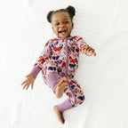 Little Sleepies Pajamas for Baby Boys & Girls, Viscose from Bamboo Baby Pajamas, Preemie & Newborn Sleepers, 2-Way Zipper PJs
