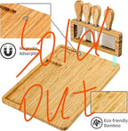 Cutting Board Wood Chopping Board Double Sided Charcuterie Boards Serving Board Kitchen Essential House Warming Hostess Host Gift Serving Tray for Christmas Wedding Birthday Anniversary Grayish Purple