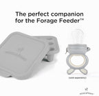 Moss and Fawn Ice Cube Tray - Forage Feeder Freezer & Teething Popsicle Mold for Breast Milk, Formula, Bone Broth, Purees, & Baby Food - BPA, Lead, & PVC-Free - Dew