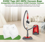 53292 Vacuum Bags for Kenmore 53292 Canister Vacuum 81214, 81414, 81714, 21814, BC2005, BC3005, 81615, BC7005, 200/400/600/700/800 Series Type Q/C HEPA Vacuum Bags, 6 Pack