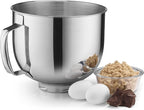 Cuisinart SM-50CO Precision Master 5.5-Quart 12-Speed Stand Mixer with Mixing Bowl, Chef's Whisk, Flat Mixing Paddle, Dough Hook, and Splash Guard with Pour Spout, Blushing Coral, Manual