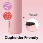 Owala FreeSip Twist Insulated Stainless Steel Water Bottle with Straw for Sports and Travel, BPA-Free, 24-oz, Blue Blue Jay