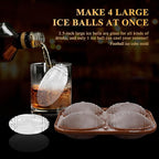 2.5 INCH Fun Shapes Football Ice Cube Mold,Large Ice Cube Molds | Football ice mold for Super Bowl Party,Football Gifts,Whiskey Ice Cubes Mold(bourbon ice cube molds) for Whiskey,Cocktails