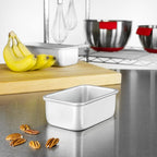 Fat Daddio's BP-5640 Anodized Aluminum Bread Loaf Pan, 5.5 x 3.125 x 2.375 Inch