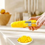 Long Handle Stainless Steel Corn Cob Stripper,Corn Cob Thresher,Corn Peeler,Corn Stripper,Corn Thresher,Corn Kernel Separator,Corn Kernel Scraper,Corn Kernel Cutting Tool,Corn Scraper (Style-A)
