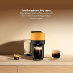 Nespresso Vertuo Pop+ Coffee and Espresso Machine by De'Longhi, Mango Yellow