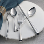 Alata Bailey 20-Piece Forged Silverware Set Stainless Steel Flatware Set,Service for 4,Mirror Polished Cutlery Set,Dishwasher Safe…
