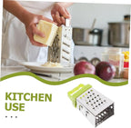 PRETYZOOM 6pcs Grater Stainless Steel Garlic Tool Mini Slicer Vegetable Grater Multi-use Strong Comfortable to Hold