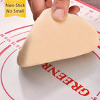 Silicone Pastry Mat Non Stick Extra Thick Baking Mat with Measurement Fondant Mat, Counter Mat, Dough Rolling Mat, Oven Liner, Pie Crust Mat (16''(W)*20''(L))