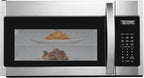 BLACK+DECKER EM044KB19 Over The Range Microwave Oven with One Touch, 1000 Watts, 400 CFM and Auto Cooking, OTR 1.9 Cu.ft